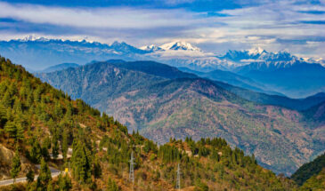 Gorichen View from Bomdila