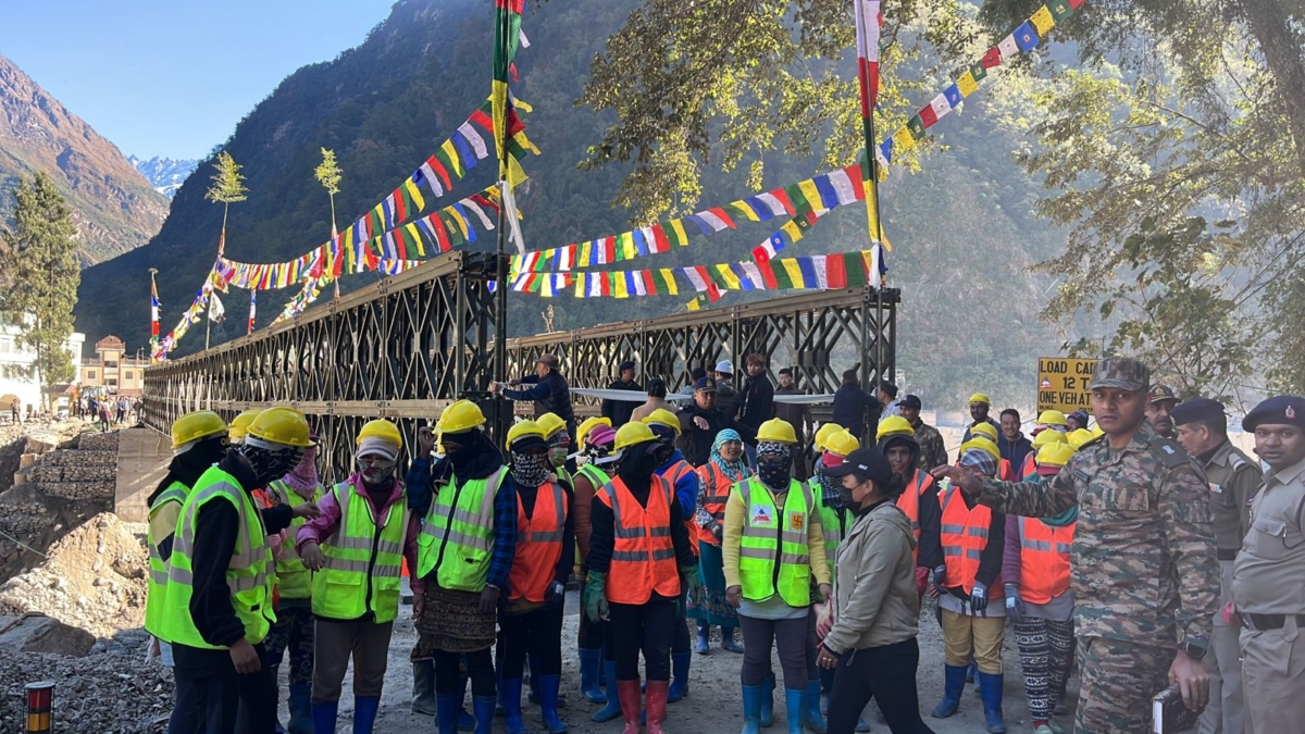 Inauguration of the New Chungthang Bridge Restoring the Connectivity between North Sikkim and the Other Parts of the Sikkim.