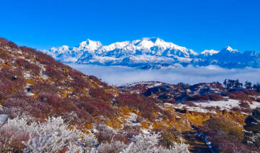 Darjeeling Welcomes Winter with First Snowfall of the Season