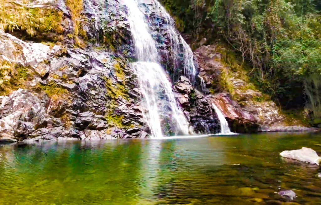 South West Khasi Hills (SWKH) district of Meghalaya unveils its latest gem: the enchanting 4-step Phod Rai Rai Falls