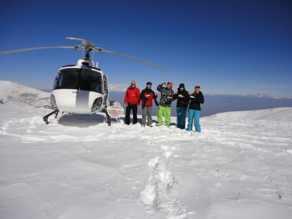 Gulmarg: Helicopter Joy Rides and Heli-Skiing Thrill Tourists in Snow-Strapped Sunshine Peak