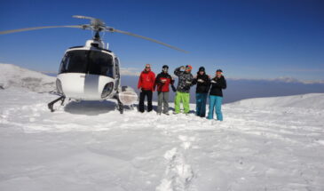 Gulmarg: Helicopter Joy Rides and Heli-Skiing Thrill Tourists in Snow-Strapped Sunshine Peak