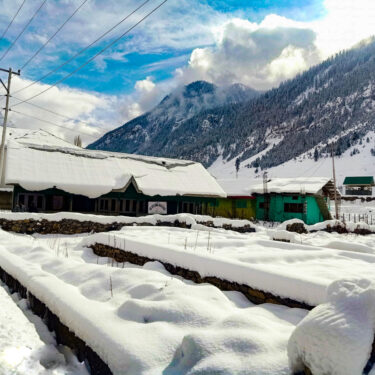 With Fresh Snowfall Gurez in Kashmir set to be turned into a snowy wonderland.