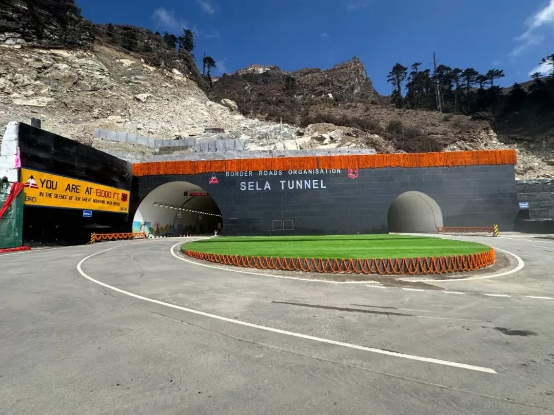 World's Largest Bi-Lane Tunnel at 13,000 Feet Opens on Sela Pass, Arunachal Pradesh