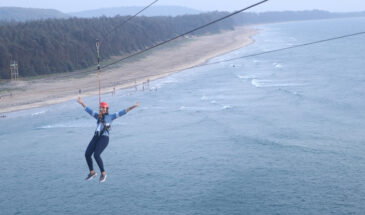 India's First Over-Ocean Zipline Launches at Aare Ware Beach, Maharashtra