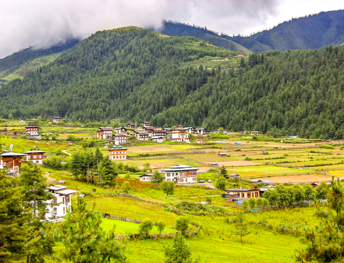 The stunning landscapes of Gangtey and Phobjikha Valley, often wrapped in a mystical mist, feel like they belong in a fairytale. With the iconic Gangtey Monastery perched elegantly on a hilltop and the panoramic views are simply mesmerizing: Best Places to Visit in Bhutan