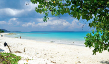 Super Turquoise Waters of Kalapathar Beach in Andaman