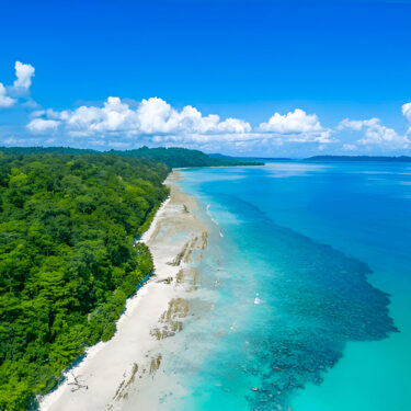 Aerial View of Kalapathar Beach: Swaraj Dweep (Havelock Island): Best Places to Visit & Top Things to Do