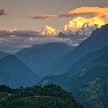 Sikkim places to visit: Top Attractions: Stunning Sunrise over Snow-covered Mt Kanchenjunga, Amazing Glacier lakes with turquoise waters, lush Himalayan hills and a unique culture