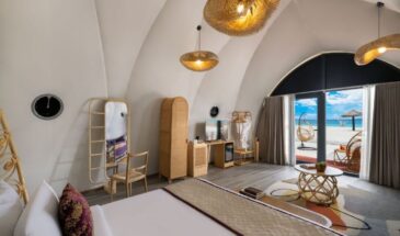 Stay in a deluxe cocoon sea-view tent at Bangaram Coral Pearl Resort. This 3-night beachfront glamping experience combines luxury, comfort, and stunning ocean views, featured in SetMyTrip’s Lakshadweep 3N/4D Bangaram Island Luxury Package.