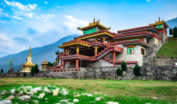 Dirang Monastery, one of the top attractions in Arunachal Pradesh, India: Indian visitors need Inner Line Permit and the foreigners need PAP to visit Arunachal Pradesh