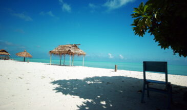 Lakshadweep Samudram Package: A wide white sand beach facing carribbean blue waters of the Kalpeni Island. 4 Night 5 Days Trip.