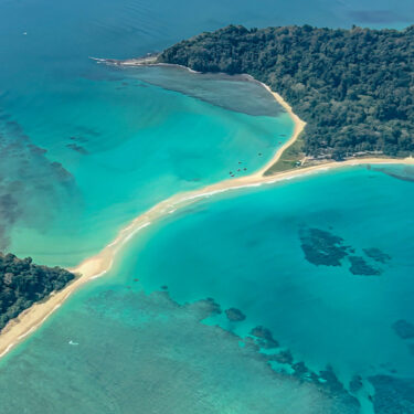 Diglipur, No 1 Place in the Andamans to Visit: Aerial View of Ross and Smith Islands Off Diglipur, North Andaman