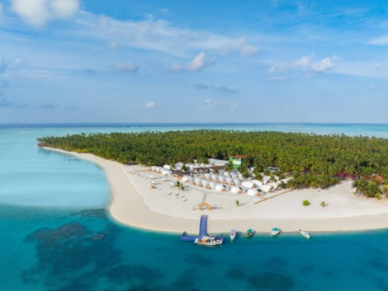 Bangaram Coral Pearl Resort Aerial View: 2N/3D Lakshadweep Bangaram Island Luxury Package by SetMyTrip